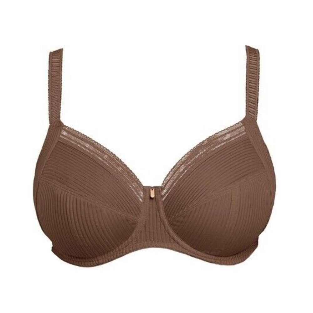 Fantasie Fusion Side Support Bra Women’s Size 36K Brown #FL3091CRT NEW